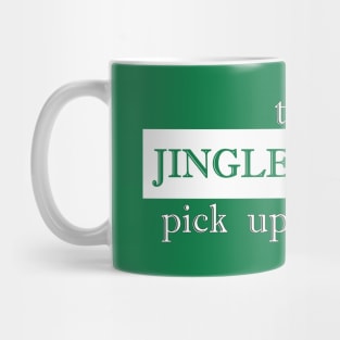 true jinglehorse pick up their feet jingle horse Mug